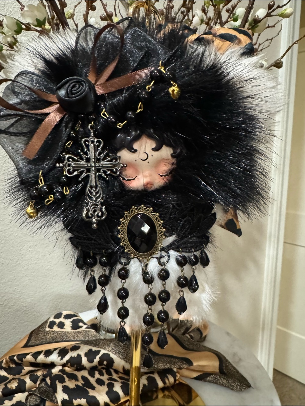Custom Skullpanda with Accessories